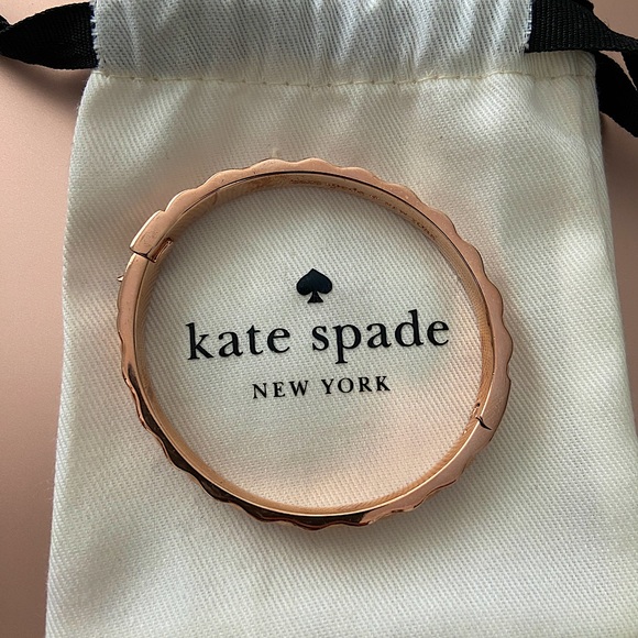 Kate Spade rose gold bangle bracelet. - Picture 5 of 5